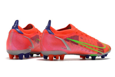 Nike Mercurial Vapor 14 Elite AG Low-Tops Soccer Cleats - Red/Yellow/Silver