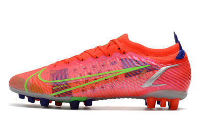 Nike Mercurial Vapor 14 Elite AG Low-Tops Soccer Cleats - Red/Yellow/Silver