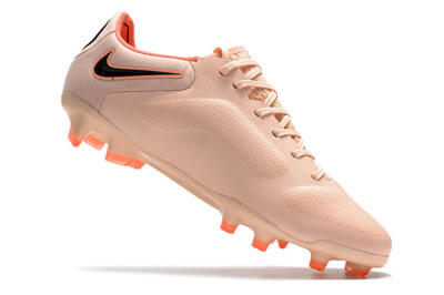 Nike Tiempo Legend 9 Elite FG Low-Tops Soccer Cleats - Pink/Yellow/Black