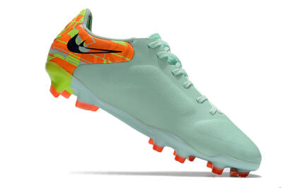 Nike Tiempo Legend 9 Elite FG Low-Tops Soccer Cleats - Jade/Yellow/Black