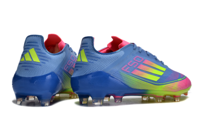 Adidas F50 Elite TF Low-Tops Soccer Shoes - Blue/Pink/Yellow