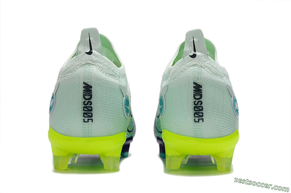 ike Mercurial Vapor 14 Elite FG Low-Tops Soccer Cleats - Blue/Jade/Yellow 5