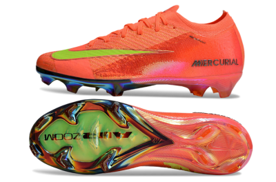 Nike Air Zoom Mercurial Vapor 16 Elite FG Low-Tops Soccer Cleats - Orange/Yellow/Black