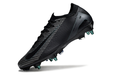 Nike Air Zoom Mercurial Vapor 16 Elite SG Low-Tops Soccer Cleats - Black/Silver/Blue