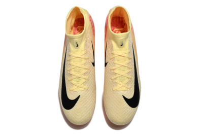Nike Air Zoom Mercurial Superfly 10 Elite SG High-Tops Soccer Cleats - Black/Silver/Blue