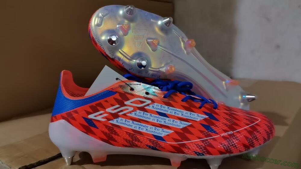 Adidas F50 Elite SG Low-Tops Soccer Cleats - Red/Blue/White