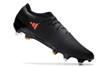 Adidas X Speedflow.1 SG Low-Tops Soccer Cleats - Black/Red/Silver