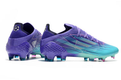 Adidas X Speedflow.1 Messi FG Low-Tops Soccer Cleats - Jade/Purple/Pink