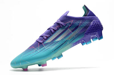 Adidas X Speedflow.1 Messi FG Low-Tops Soccer Cleats - Jade/Purple/Pink