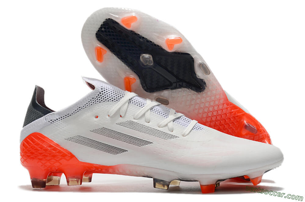 Adidas X Speedflow.1 Messi FG Low-Tops Soccer Cleats - White/Black/Red 0