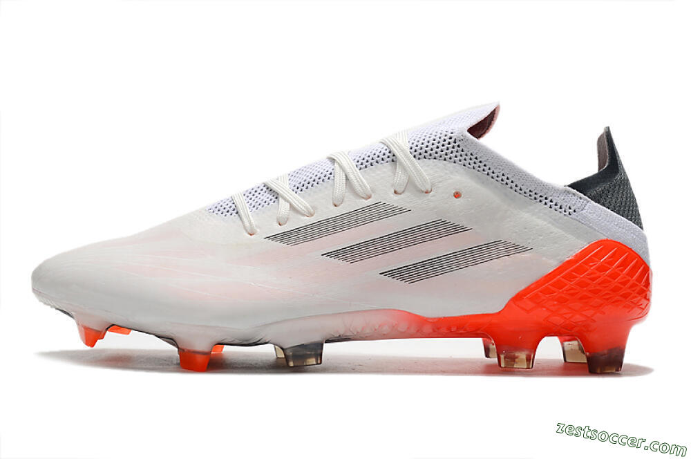 Adidas X Speedflow.1 Messi FG Low-Tops Soccer Cleats - White/Black/Red 2