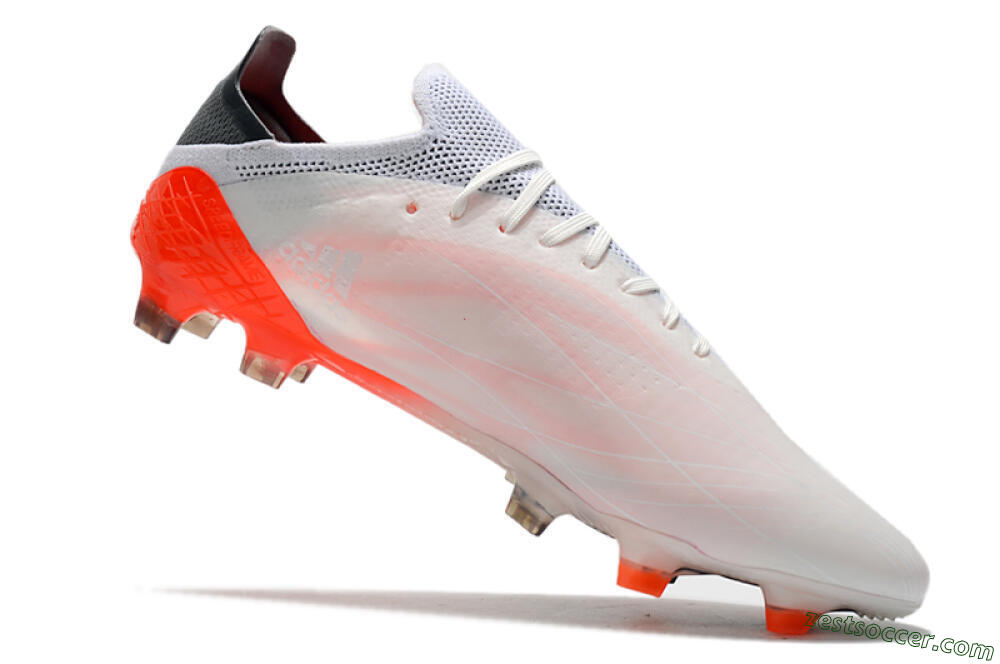 Adidas X Speedflow.1 Messi FG Low-Tops Soccer Cleats - White/Black/Red 4