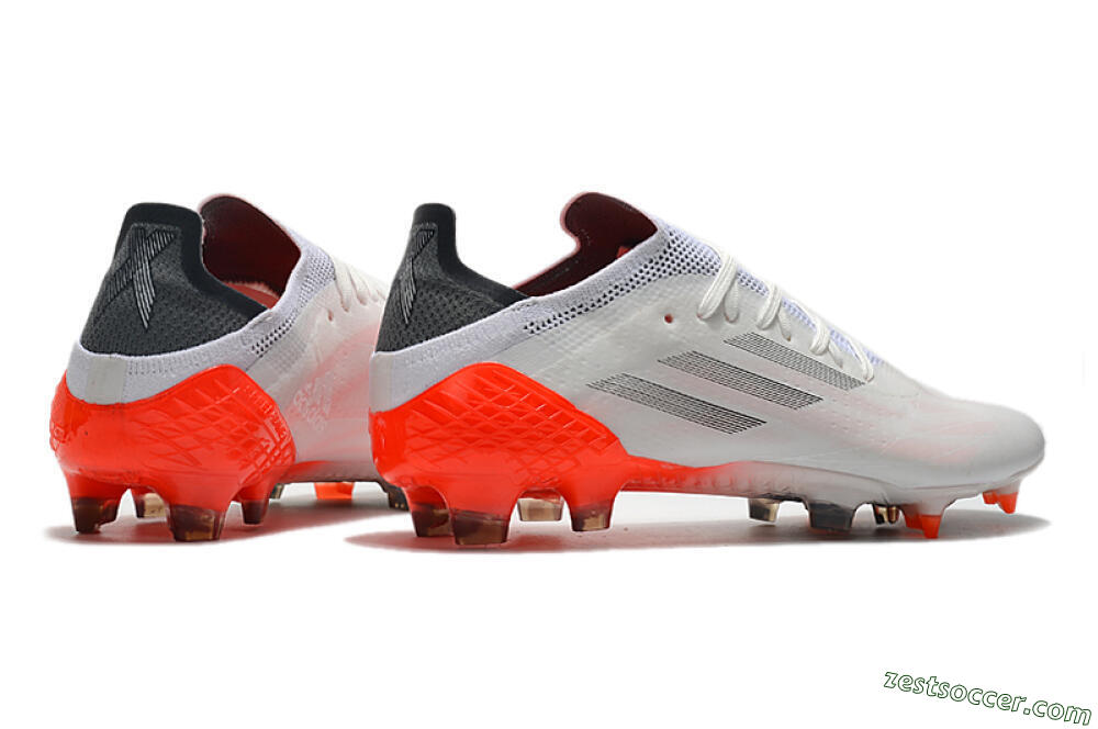 Adidas X Speedflow.1 Messi FG Low-Tops Soccer Cleats - White/Black/Red 6