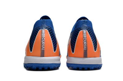 Nike Air Zoom Mercurial Vapor 16 Elite TF Low-Tops Soccer Shoes - Blue/White/Orange