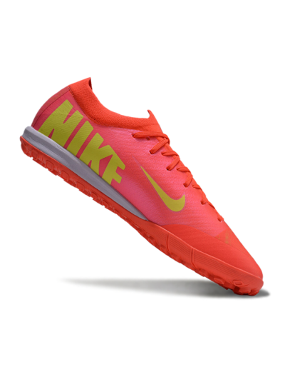 Nike Air Zoom Mercurial Vapor 16 Elite TF Low-Tops Soccer Shoes - Pink/Yellow/White