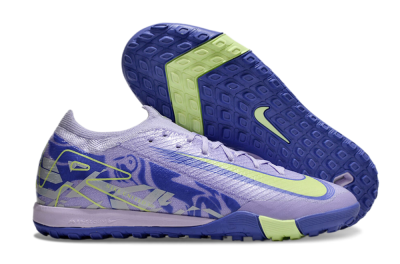 Nike Air Zoom Mercurial Vapor 16 Elite TF Low-Tops Soccer Shoes - Purple/Yellow/White