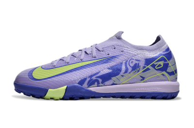 Nike Air Zoom Mercurial Vapor 16 Elite TF Low-Tops Soccer Shoes - Purple/Yellow/White