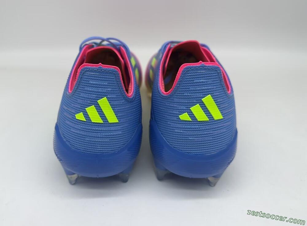 Adidas F50 Elite TF Low-Tops Soccer Shoes - Blue/Pink/Yellow