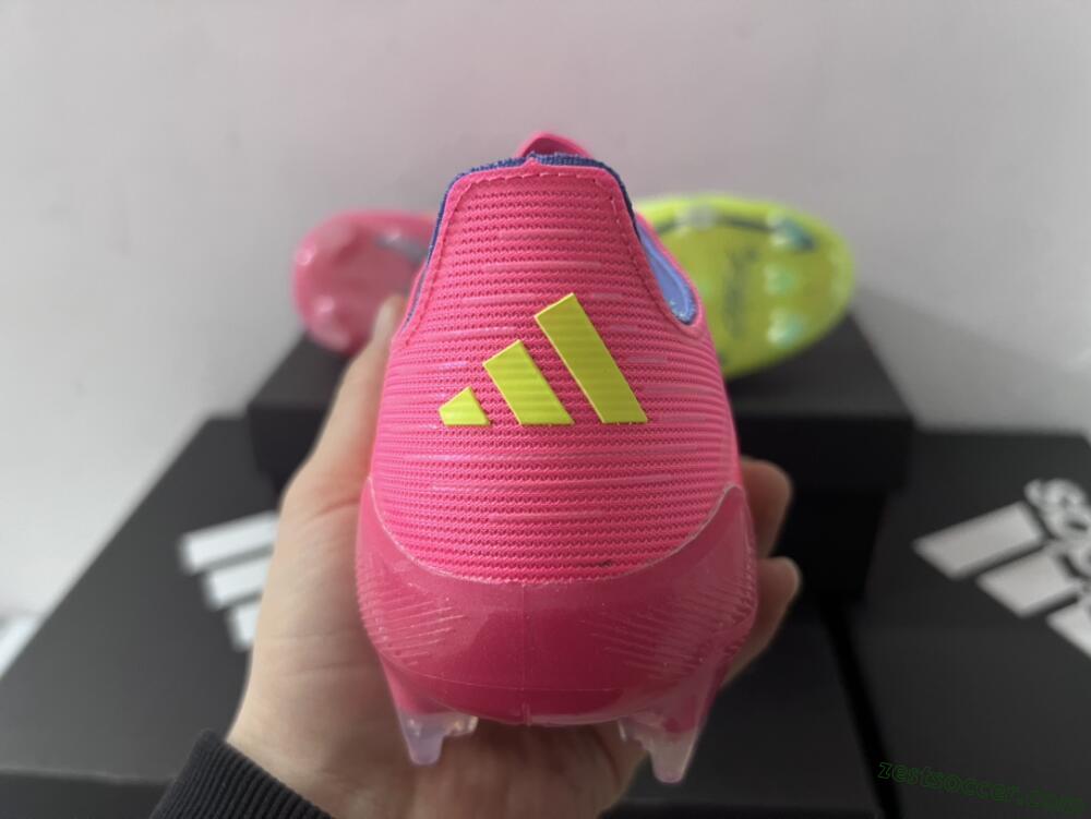 Adidas F50 Elite FG Low-Tops Soccer Cleats - Red/Yellow/Blue