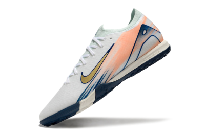 Nike Air Zoom Mercurial Vapor 16 Elite TF Low-Tops Soccer Shoes - Jade/Yellow/Pink
