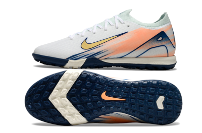 Nike Air Zoom Mercurial Vapor 16 Elite TF Low-Tops Soccer Shoes - Jade/Yellow/Pink