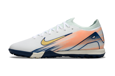 Nike Air Zoom Mercurial Vapor 16 Elite TF Low-Tops Soccer Shoes - Jade/Yellow/Pink