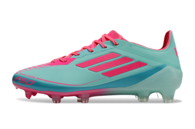 Adidas F50 Elite FG Low-Tops Soccer Cleats - Jade/Red/Blue