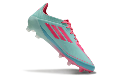 Adidas F50 Elite FG Low-Tops Soccer Cleats - Jade/Red/Blue