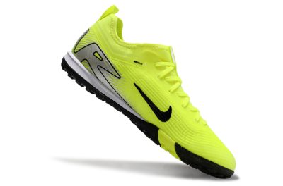 Nike Air Zoom Mercurial Vapor 16 Pro TF Low-Tops Soccer Shoes - Yellow/Black/Silver