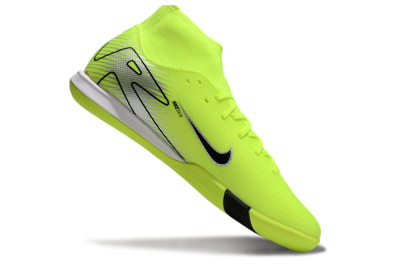 Nike Air Zoom Mercurial Superfly 10 Academy IC High-Tops Soccer Shoes - Yellow/Black/Silver