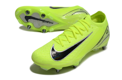 Nike Air Zoom Mercurial Vapor 16 Elite SG Low-Tops Soccer Cleats - Yellow/Black/Silver