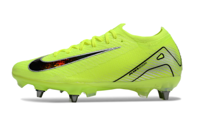 Nike Air Zoom Mercurial Vapor 16 Elite SG Low-Tops Soccer Cleats - Yellow/Black/Silver