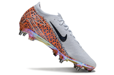 Nike Air Zoom Mercurial Vapor 16 Pro SG Low-Tops Soccer Cleats - Grey/Black/Leopard