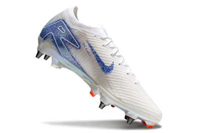 Nike Air Zoom Mercurial Vapor 16 Pro SG Low-Tops Soccer Cleats - Beige/White/Blue