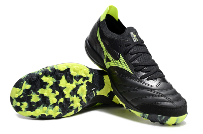 Mizuno Morelia Neo Sala M8 TF Low-Tops Soccer Shoes - Black/Yellow