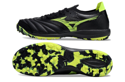 Mizuno Morelia Neo Sala M8 TF Low-Tops Soccer Shoes - Black/Yellow