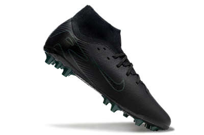 Nike Air Zoom Mercurial Superfly 10 Academy AG High-Tops Soccer Cleats - Black/Green