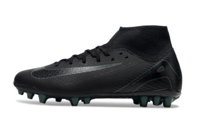 Nike Air Zoom Mercurial Superfly 10 Academy AG High-Tops Soccer Cleats - Black/Green
