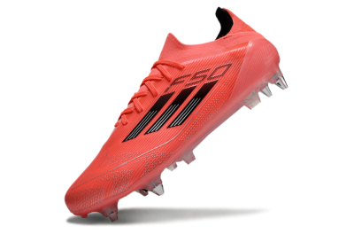 Adidas F50 Elite SG Low-Tops Soccer Cleats - Red/Black/Silver