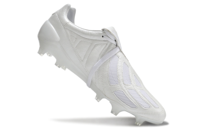 Adidas Predator Mutator Mania Tormentor Tongue FG Low-Tops Soccer Cleats - Silver/White