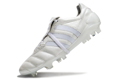 Adidas Predator Mutator Mania Tormentor Tongue FG Low-Tops Soccer Cleats - Silver/White