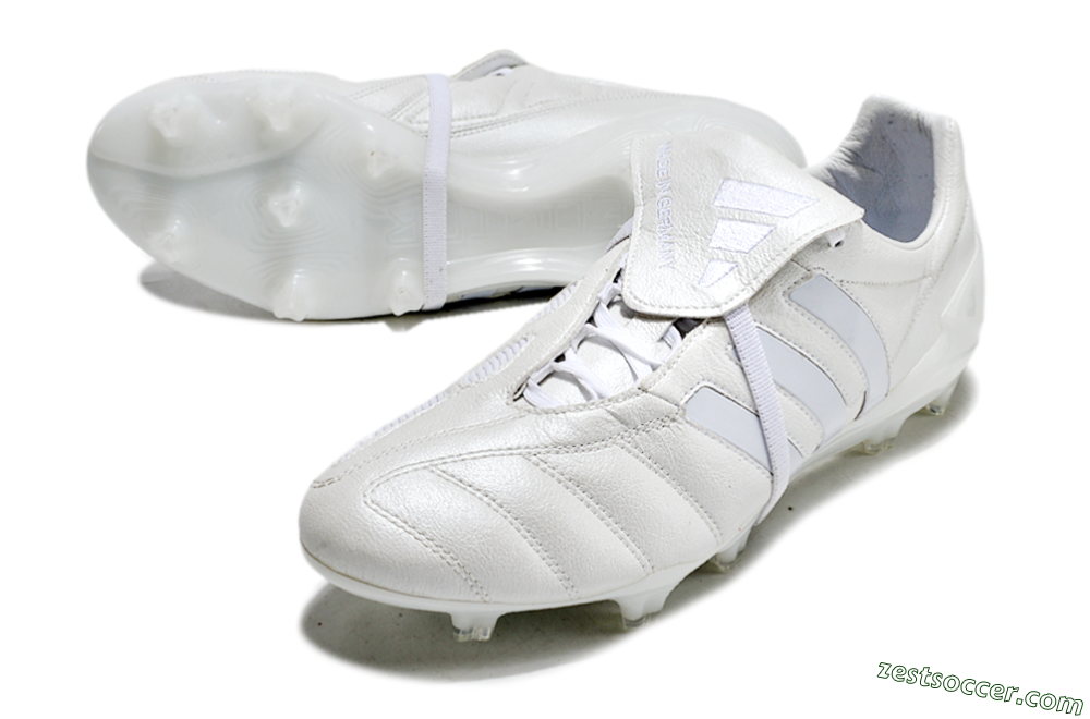 Adidas Predator Mutator Mania Tormentor Tongue FG Low-Tops Soccer Cleats - Silver/White 3