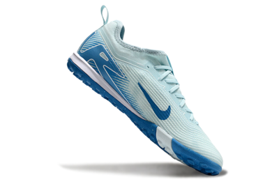 Nike Air Zoom Mercurial Vapor 16 Pro TF Low-Tops Soccer Shoes - Jade/Blue/White