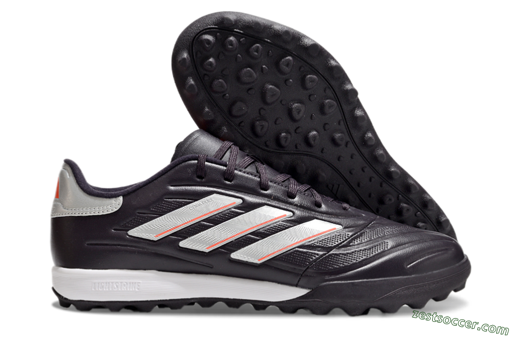Adidas Copa Pure 3 TF Low-Tops Soccer Shoes - Black/Silver/White 0
