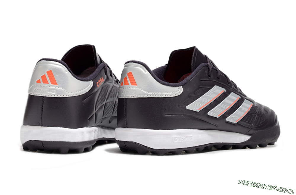 Adidas Copa Pure 3 TF Low-Tops Soccer Shoes - Black/Silver/White 6