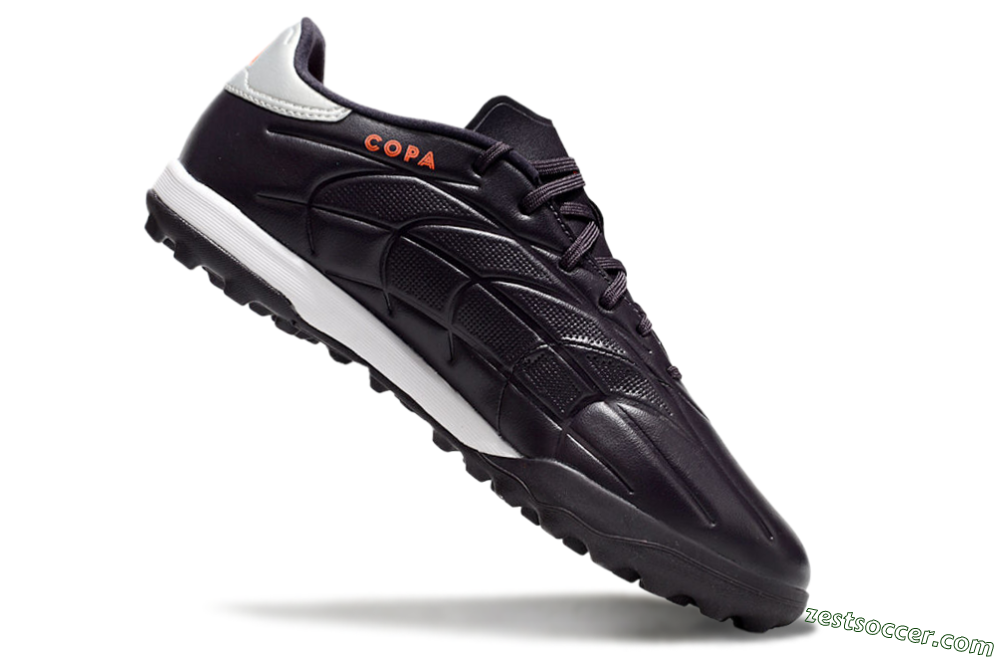 Adidas Copa Pure 3 TF Low-Tops Soccer Shoes - Black/Silver/White 4