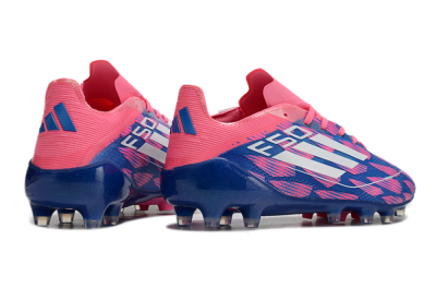 Adidas F50 Elite AG Low-Tops Soccer Cleats - Blue/Pink/White