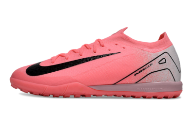 Nike Air Zoom Mercurial Vapor 16 Elite TF Low-Tops Soccer Shoes - Pink/Black/Silver