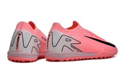 Nike Air Zoom Mercurial Vapor 16 Elite TF Low-Tops Soccer Shoes - Pink/Black/Silver