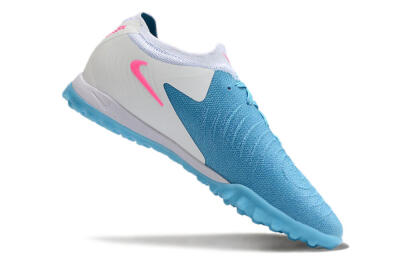 Nike Phantom GX 2 Elite TF Low-Tops Soccer Shoes - Blue/White/Pink